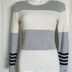 Tommy Hilfiger Pima Cotton Striped Sweater